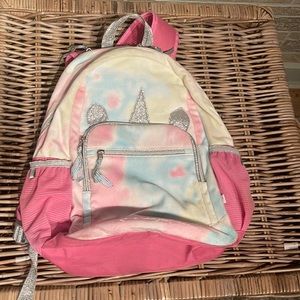 Girls Hooded Unicorn Backpack